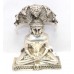 Silver Parshwanath 925 Statue Figurine Sterling Idol God Solid India Jain W454